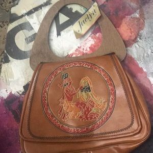 Vintage Jaclyn Inc Brown Purse